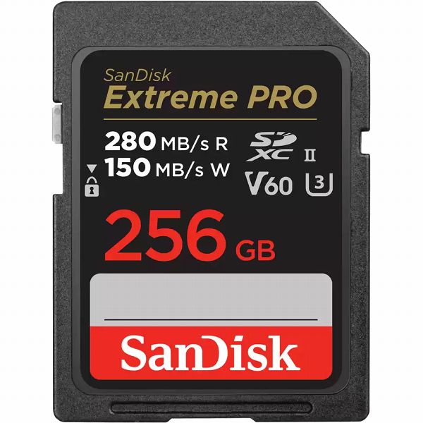 SanDisk Extreme PRO UHS-II V60 256GB