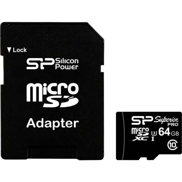 yUHS-1ΉzmicroSDXCJ[h 64GB Class10 UHS Class3 Ǎ90MB/s 80MB/siőlj