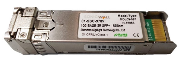 10GB-SR SFP+ SHORT REACH FIBER MODULE MULTI-MODE NO CABLE