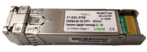 1GB-SX SFP SHORT HAUL FIBER MODULE MULTI-MODE NO CABLE