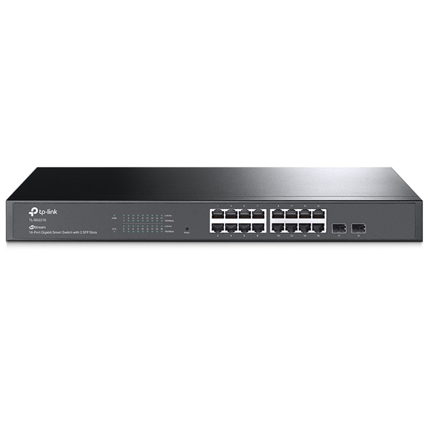 JetStream 16-Port Gigabit L2 Managed Switch with 2 SFP Slots