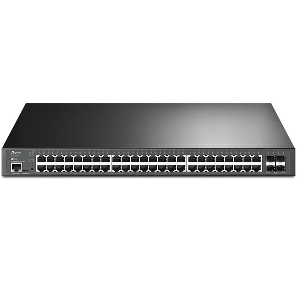 JetStream 48-Port Gigabit POE+ L2+ Managed Switch/4x SFP+