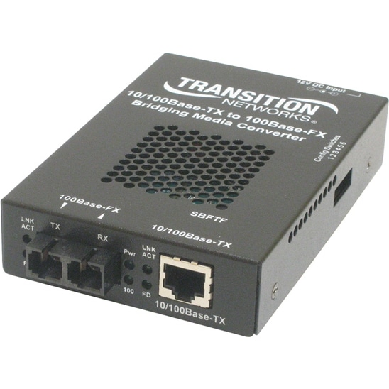 10/100Base-TX(RJ-45)/100Base-FX/SC/MMF/1300nm/2km