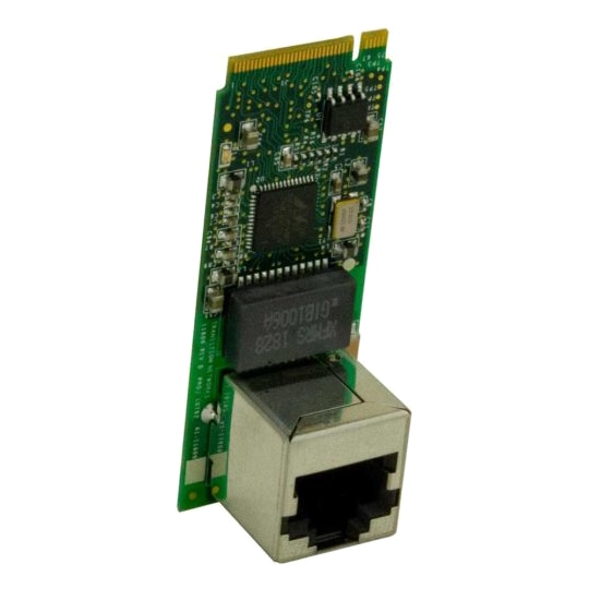 IvV COMBO PORT MODULE 10/100/1000Base-T maintenance port or 100/1000Base-X combo uplink port