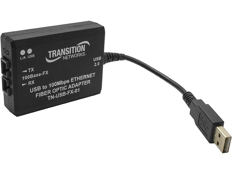 USB 2.0 to Ethernet 100Base-FX multimode (LC) [2km]