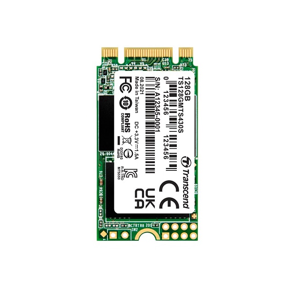 128GB M.2 2242 SSD SATA3 B+M Key