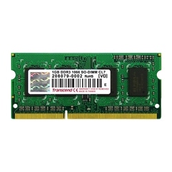 1GB DDR3 1066 SO-DIMM 1Rx8 128Mx8 CL7 1.5V