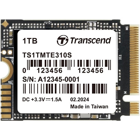 1TB M.2 2230 PCIe SSD 310s Gen4x4 NVMe 3D