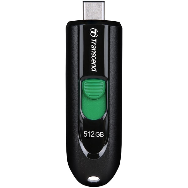 JetFlash 790C 512GB USB3.2 Pen Drive Type-C Capless Black