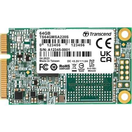 SSD 220S SATA-III 6Gb/s mSATA 64GB