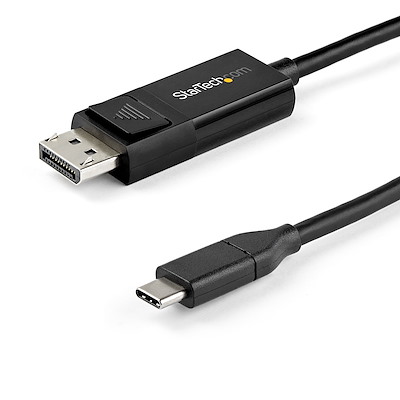 USB-C - DisplayPort 1.4 ϊP[u/1m/oϊΉ/8K60Hz/HBR3AHDRADSCΉ/USB^CvC - DP Alt[h/fBXvCA_v^P[u/USB Type-C  & Thunderbolt 3