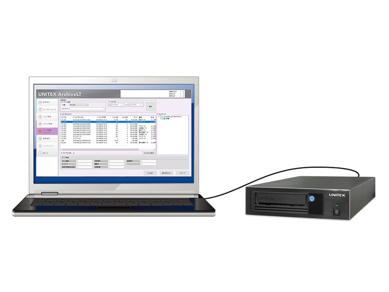 LTO-7e[vu(OthCu/e:6TB(񈳏k)/15TB(k)/USB3.0/Windows/]x:300Mbps)