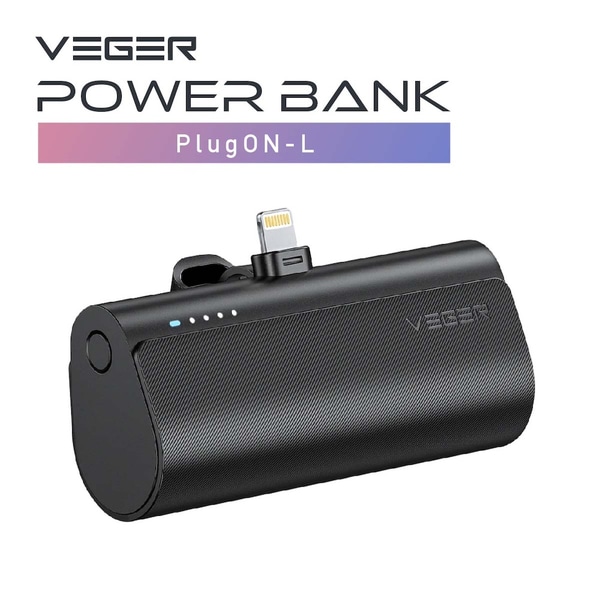 VEGER Lightning R[hX ~j p[oN 5000mAh 18.5W