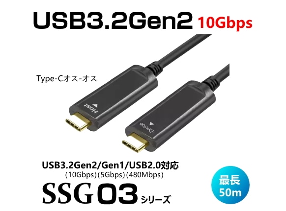 USB3.2 Gen2iUSB3.1jΉ/]x10Gbps/USBnCubhP[u 15m