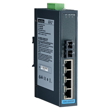 YƗpR~jP[VEKI 4 + 1FX Single-Mode unmanaged Ethernet switch