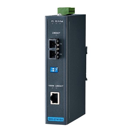 YƗpR~jP[VEKI Giga Ethernet to 1000Base-SX Fiber Converter