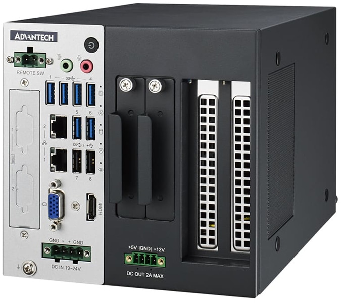 2PCIe Compact IPC Chassis