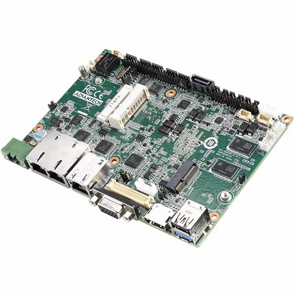 YƗpPC/g MIOVO{[h 3.5C` Embedded Single Board Computer Intel Celeron J1900 2GHz DDR3L VGA HDMI 48-bit LVDS 3 x GbE Mini PCIe mSATA