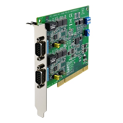 CIRCUIT BOARD 2-port RS232/422/485 PCI COMM Card with Surge