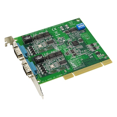 CIRCUIT BOARD 2-port RS-232 PCI Comm. Card with Isolation