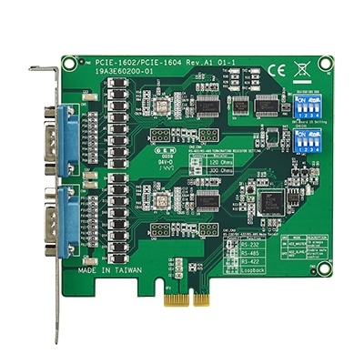 CIRCUIT BOARDA2-port RS-232 PCIe Comm. Card