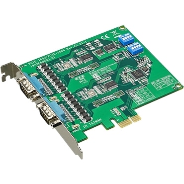 2-PORT RS-232 PCIE COMM. CARD W/ISO