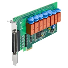 8-channel Relay & 8-channel Isolated Digital Input PCIE Card