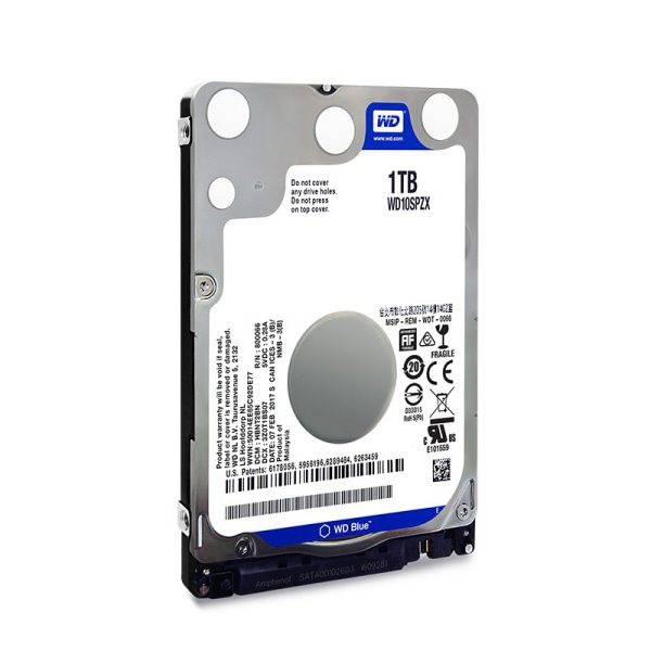 WD BlueV[Y 2.5C`HDD 1TB SATA 6Gb/s 5400rpm 128MB WD10SPZX