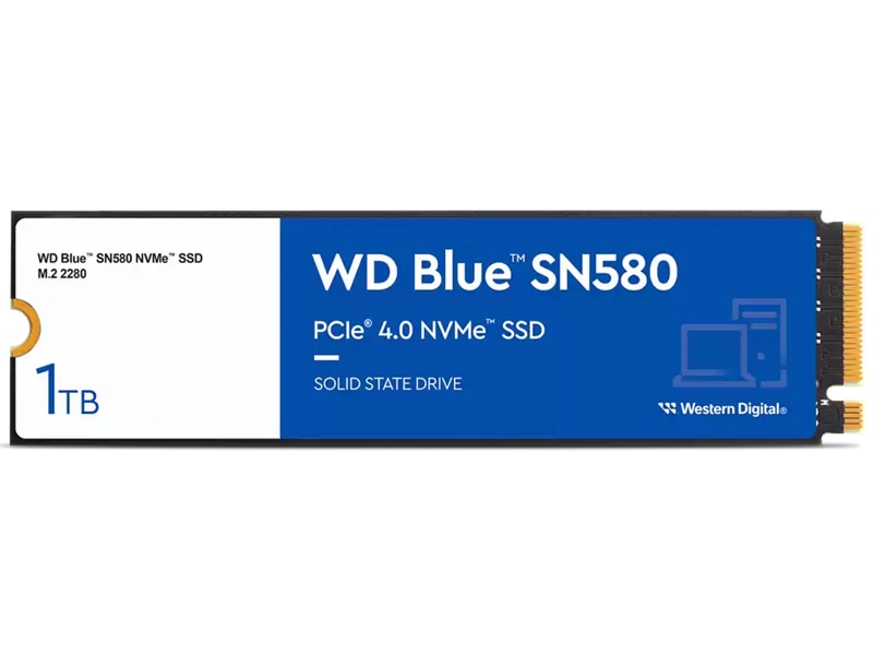 WD Blue SN580 M.2 NVMe SSD 1TB 5Nۏ WDS100T3B0E