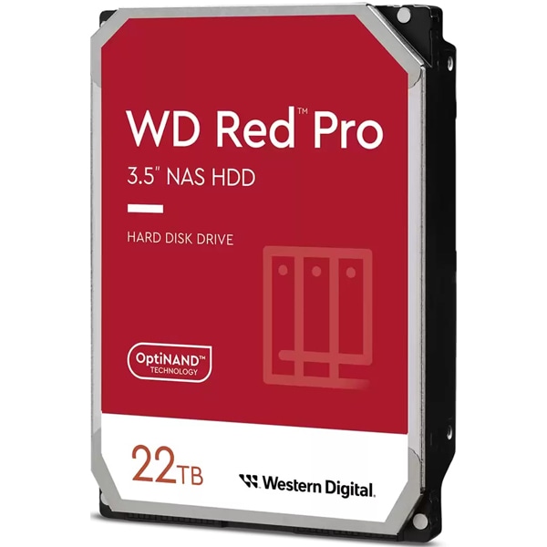 WD Red Pro NAS SATA6Gڑ 3.5C`HDD 22TB 5Nۏ WD221KFGX