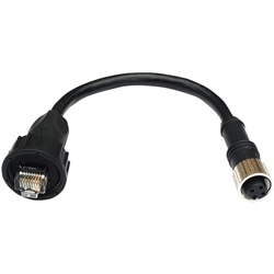 JeS5 UTPP[u M12/RJ45D-coded