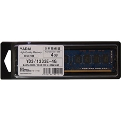 DDR3 PC3-10600 240pin 4GB ECC U-DIMM