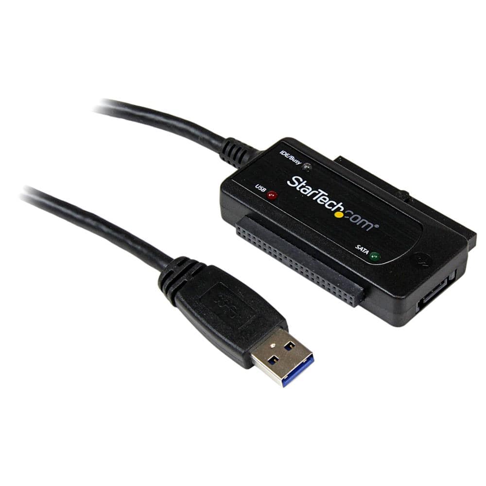 USB 3.0-SATA/ IDEhCuϊA_v^ SuperSpeed USB-2.5/3.5C` HDD&SSD ubN@ۏ؊ԁF 2N