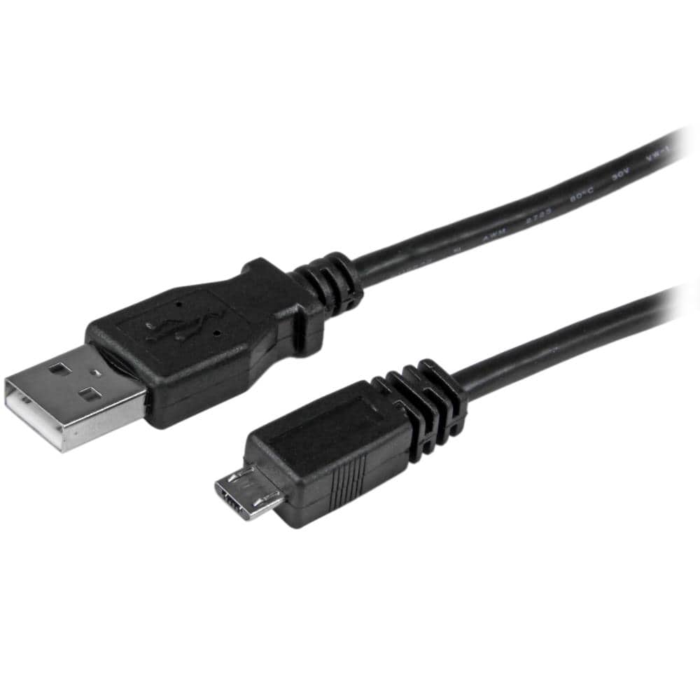 1m Micro USB2.0 ϊP[uA_v^@USB A(IX) - USB }CN-B(IX)@High Speed USB2.0Ή@ۏ؊ԁF ivۏ