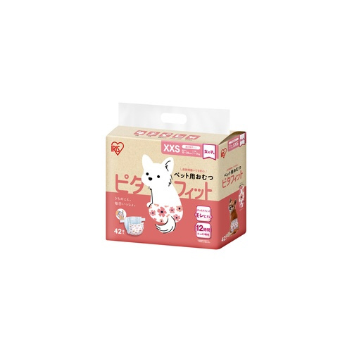 ペット用おむつピタフィットＸＸＳ４２枚　女の子用