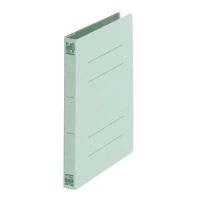 フラットファイル（再生樹脂綴具）Ｂ６縦２穴　ブルー　１０冊