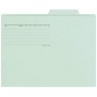 個別フォルダー＜エコノミー１０枚パック＞Ａ４横　ブルー