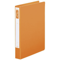 紙製リング式　Ａ４縦　Ｄ０３０Ｊ　オレンジ　１冊