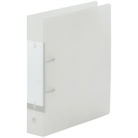 リクエスト・Ｄ型リングファイルＡ４縦２穴４５０枚収容　クリヤ