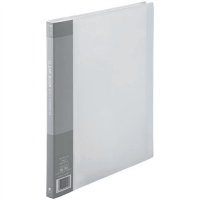 クリアーブックＡ４縦　ポケット数２０枚　クリアー　１冊