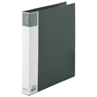 再生ＰＰリングファイル　Ａ４Ｓ　背幅３６　グレー　１０冊