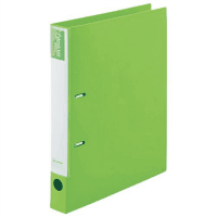 再生Ｄ型リングファイルＡ４Ｓ２穴　背幅３５　グリーン　１冊
