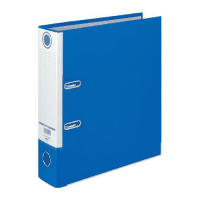 レバー式アーチファイル　ＳＧＬＡＦ８　Ａ４Ｓ　８０ｍｍ青