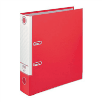 レバー式アーチファイル　ＳＧＬＡＦ８　Ａ４Ｓ　８０ｍｍ赤