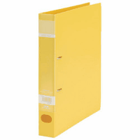 ロックリングファイルＦ－５３２　Ａ４Ｓ　４３ｍｍ黄１０冊