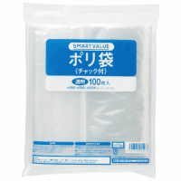 ポリ袋チャック付　３４０×２４０　５００枚