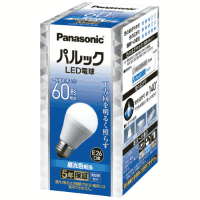 ＬＥＤ電球６０形　Ｅ２６　下方向　昼光色