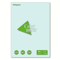 カラーペーパー厚口　Ｂ５　１００枚　ナ－４３１０　水