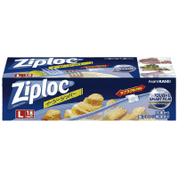 ジップロック　イージージッパー　Ｌ　１８枚