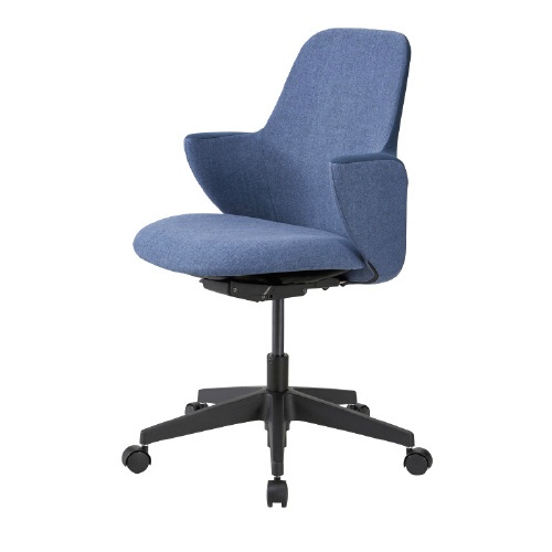 事務用チェア　ＨＭＣ－１００　ネイビー／ブルー